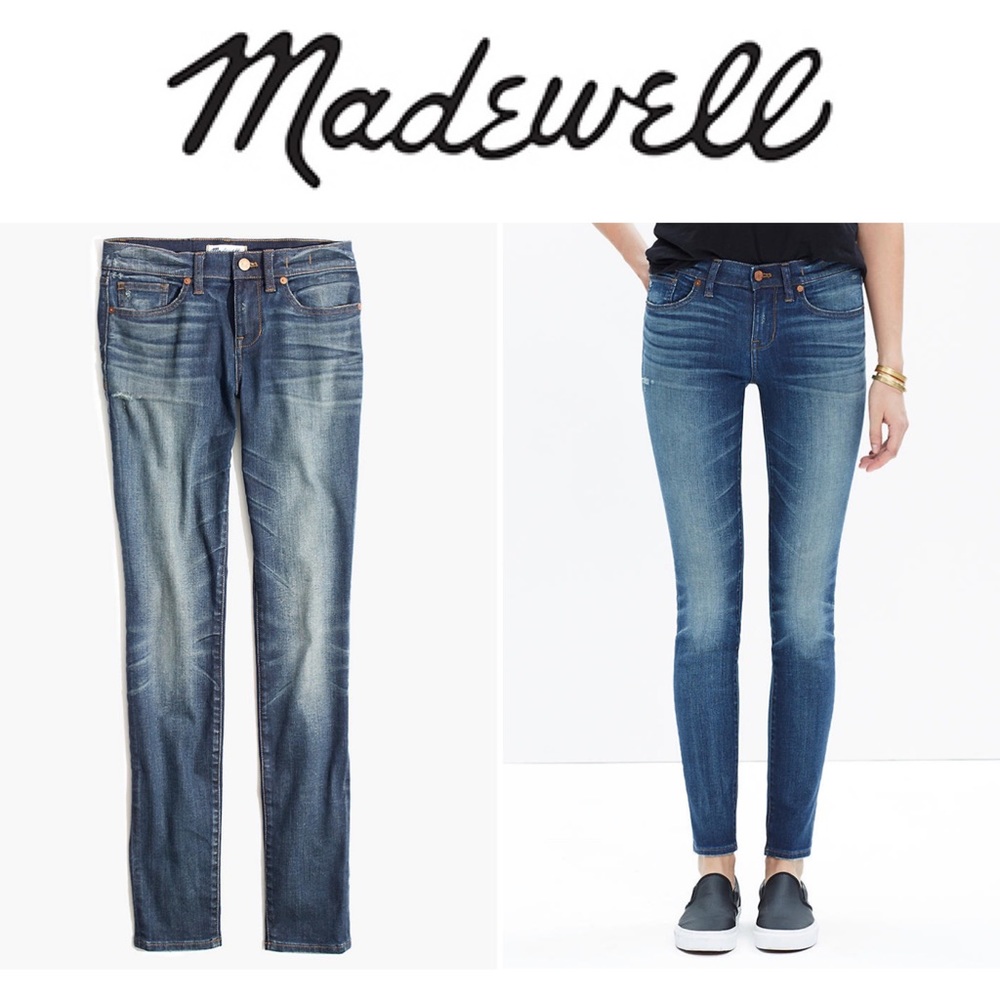 Madewell Skinny Skinny Jean in Edmonton Wash